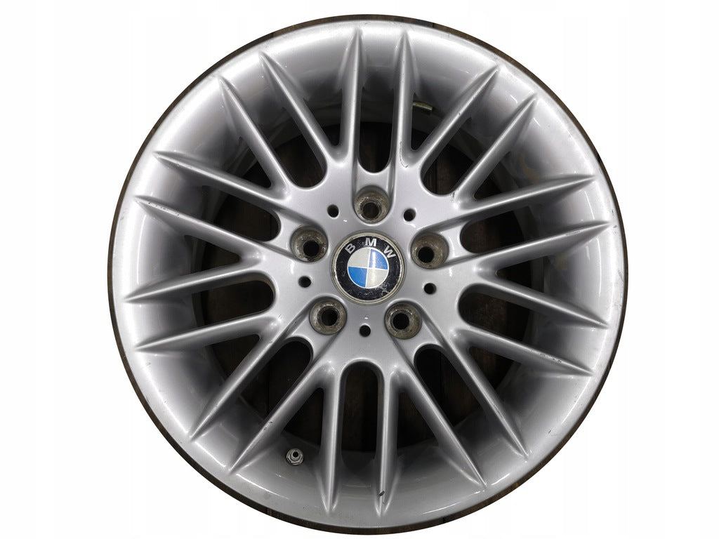 1x Alufelge 16 Zoll 7.0" 5x120 20ET Glanz Silber 67517627 BMW E60 Rim Wheel FEL5055205439np
