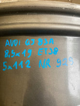 Load image into Gallery viewer, 1x Alufelge 19 Zoll 8.5" 5x112 38ET Glanz Grau 83A601025 Audi Q3 Mg Rim Wheel FEL4298138021mq