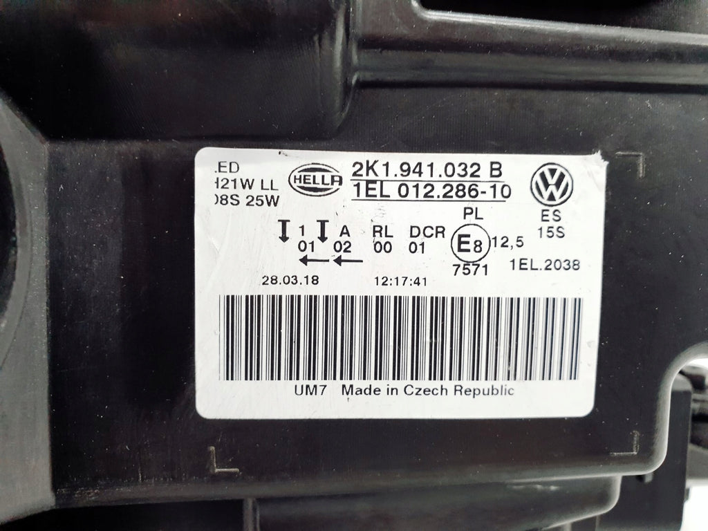 Frontscheinwerfer VW Caddy 2K1941032 Xenon Rechts Scheinwerfer Headlight SCH7896593826lj