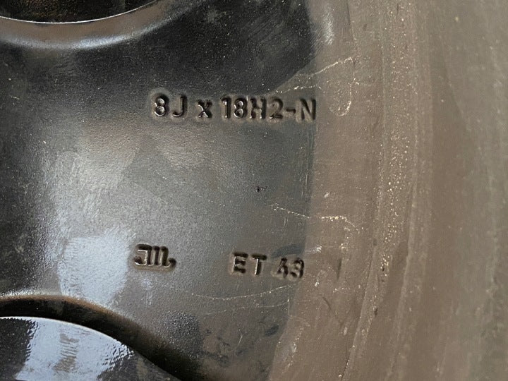 1x Alufelge 18 Zoll 8.0" 5x112 43ET A2134013700 Mercedes-Benz W213 Rim Wheel FEL1964721463pg