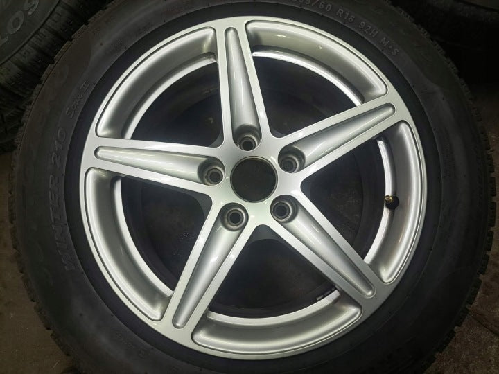 4x Alufelge 16 Zoll 7.0" 5x112 35ET 8W0601025EF Audi A4 A3 4 Leon I Rim Wheel FEL4335900268vs