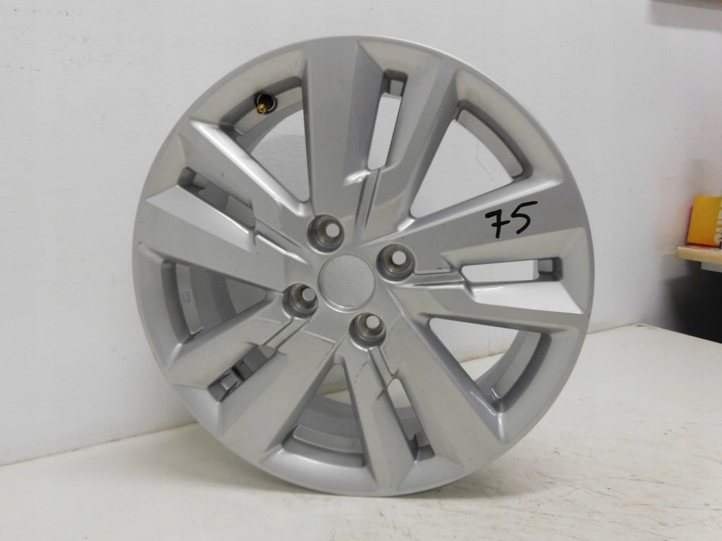 1x Alufelge 16 Zoll 6.0" 4x100 50ET Graphit 9N76014 Nissan Micra Rim Wheel FEL5501420983tv