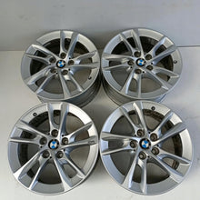 Laden Sie das Bild in den Galerie-Viewer, 4x Alufelge 16 Zoll 7.0" 5x112 47ET Glanz Silber 6855083 BMW 2 F45 1 F40 F46 FEL8286290068ei