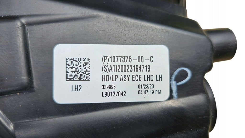 Frontscheinwerfer Tesla 3 1077375-00-C LED Links Scheinwerfer Headlight