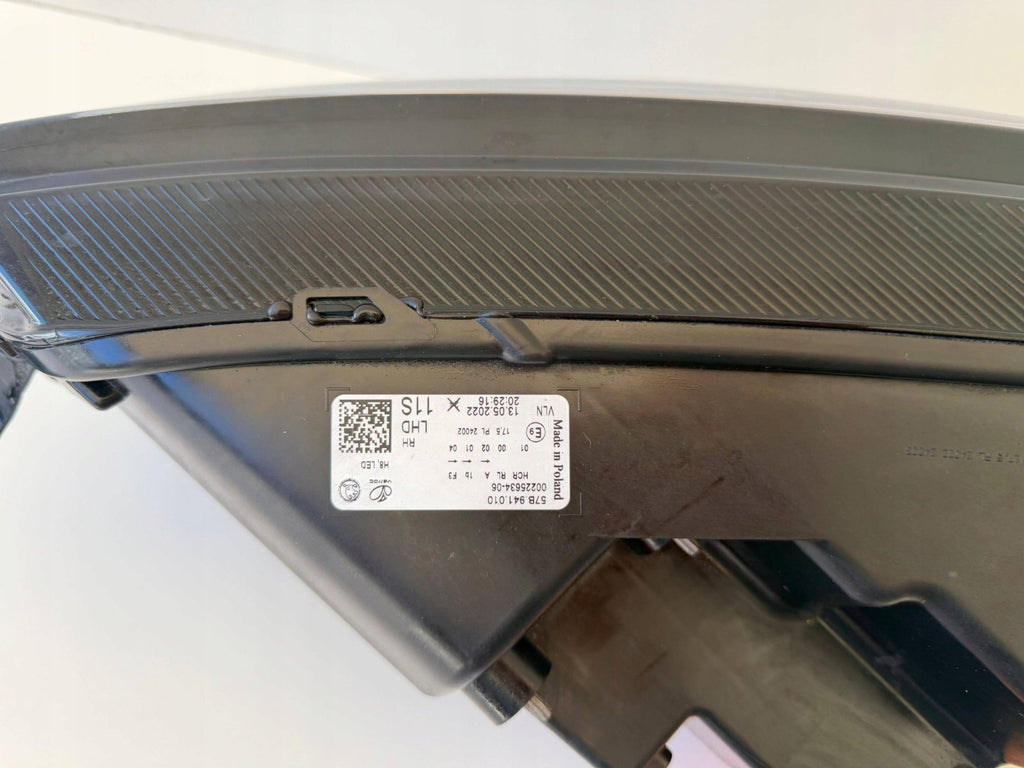 Frontscheinwerfer Skoda Karoq 57B941010 LED Rechts Scheinwerfer Headlight SCH2980762108sw