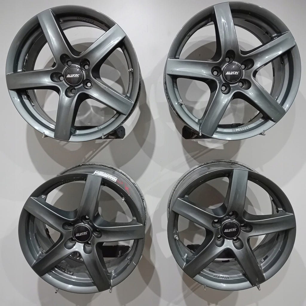 4x Alufelge 18 Zoll 8.0" 5x112 52ET Glanz KBA47961 Mercedes-Benz Gle W166 FEL1823765348ym