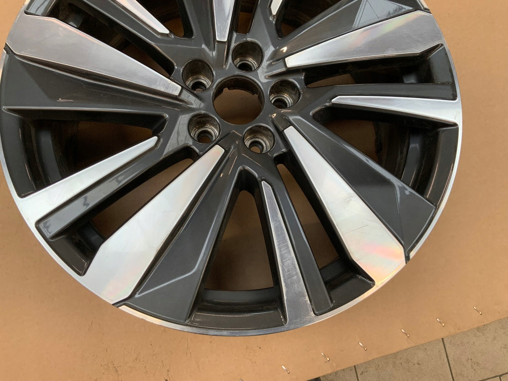 1x Alufelge 19 Zoll 7.0" 5x108 38ET Glanz Graphit 9809685477 Peugeot I Rim Wheel FEL5542120381vp