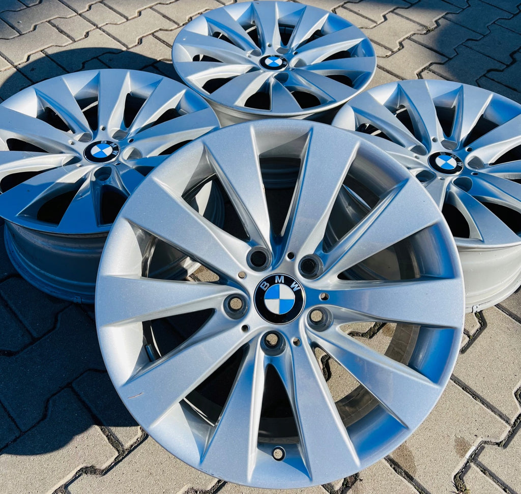 4x Alufelge 17 Zoll 7.5" 5x120 37ET Glanz Silber 6796240 BMW Rim Wheel FEL3248320086ql