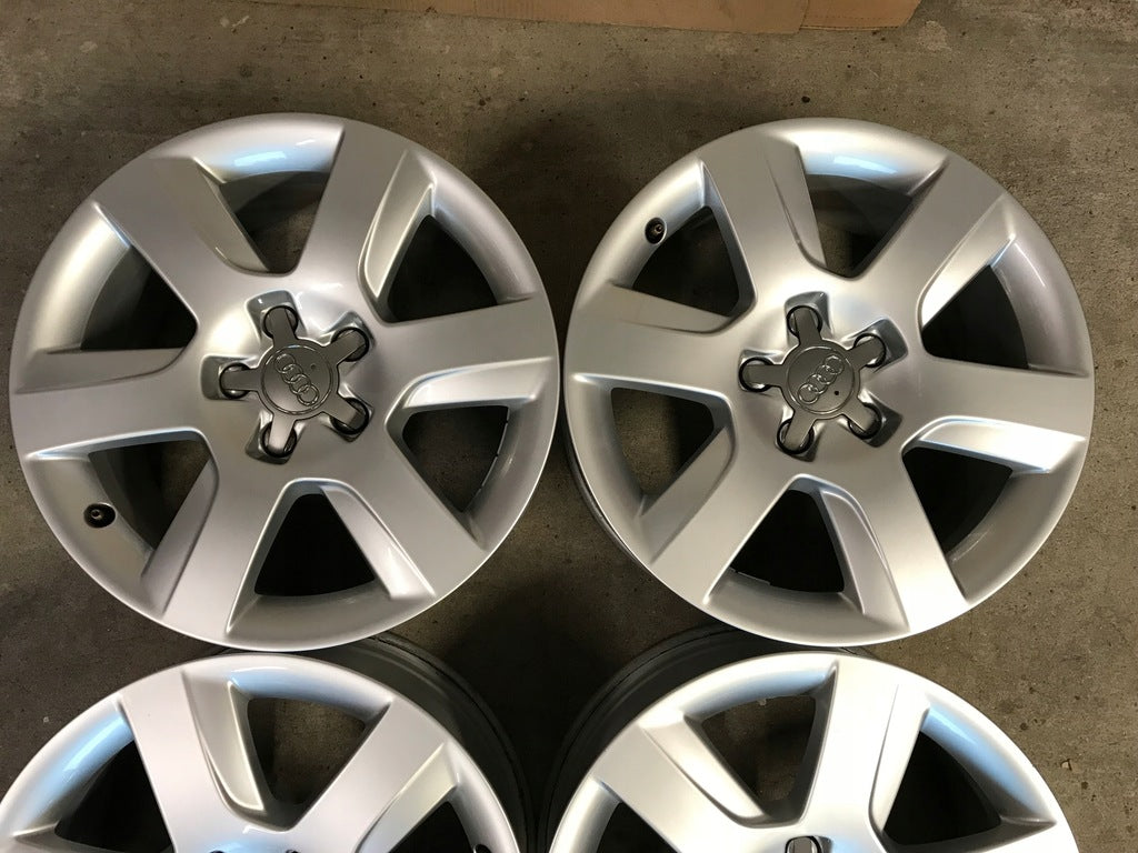 4x Alufelge 17 Zoll 7.5" 5x112 26ET Glanz Silber 4H0601025 Audi A8 Rim Wheel FEL3913642591nu