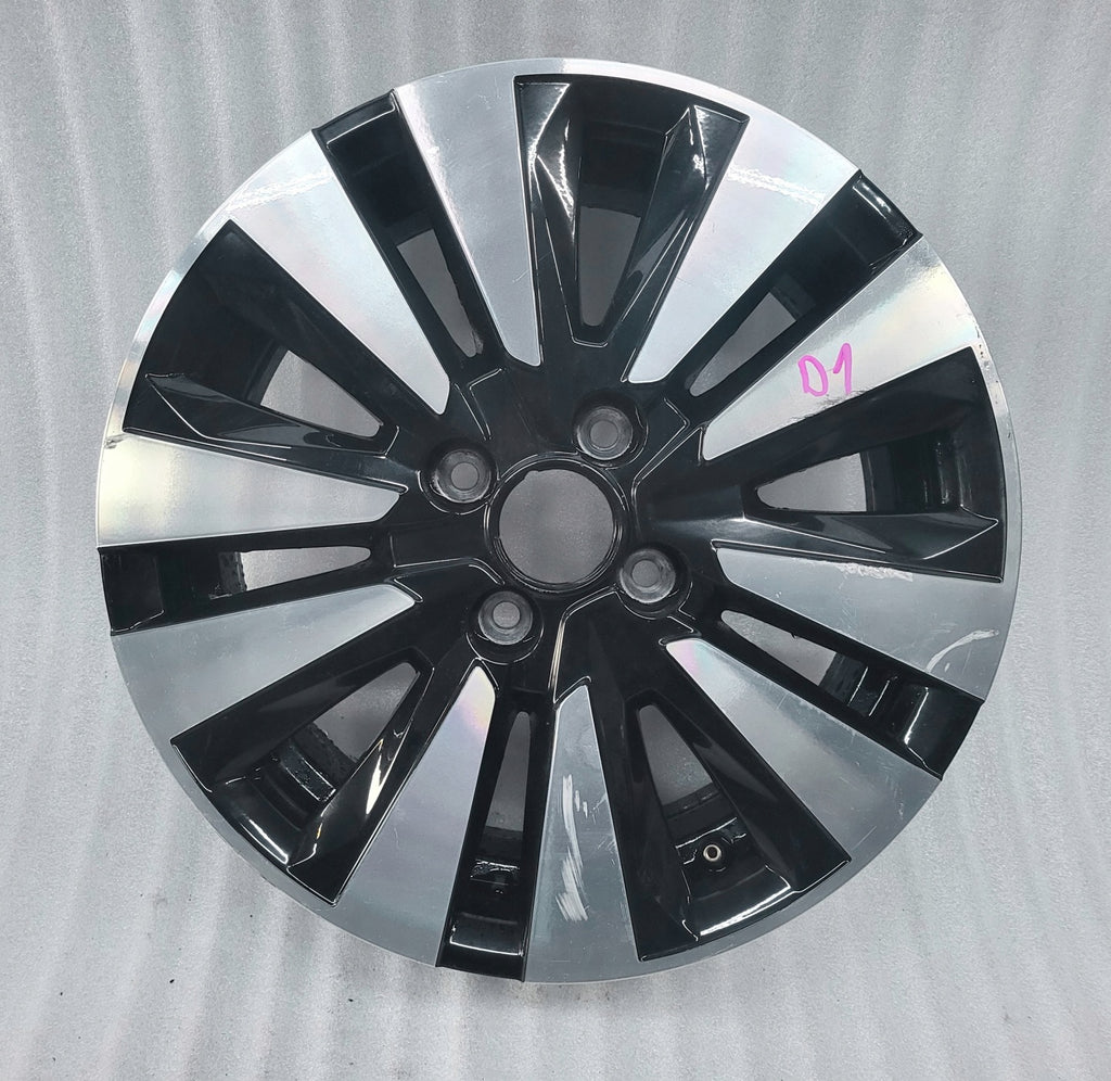 1x Alufelge 15 Zoll 5.5" 4x100 36ET Glanz Schwarz 403000622R Renault Twingo Iii FEL4107275438jo