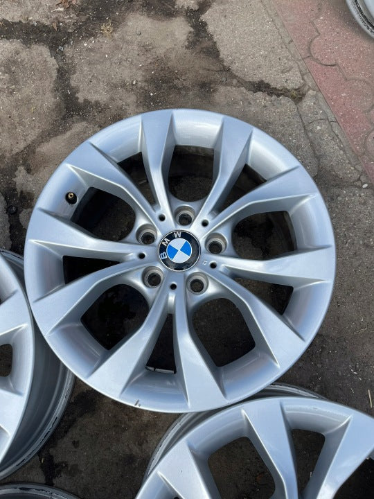 4x Alufelge 17 Zoll 8.5" 5x120 34ET Glanz Silber 6789141 BMW X3 X1 Rim Wheel FEL7619892899by