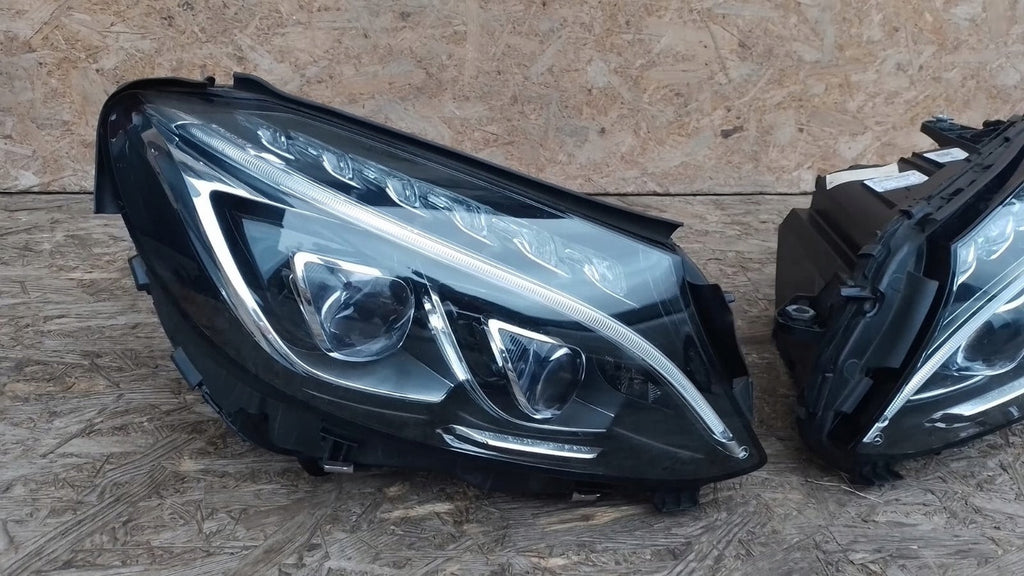 Frontscheinwerfer Mercedes-Benz A2059063104 A2059063204 LED Ein Satz Headlight SCH9909607514ln