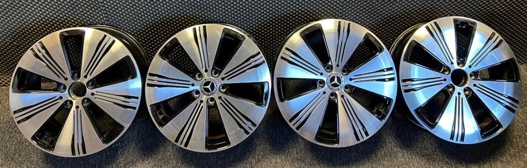 4x Alufelge 18 Zoll 5x112 A2434010100 Mercedes-Benz Eqa Rim Wheel FEL5607275590cx