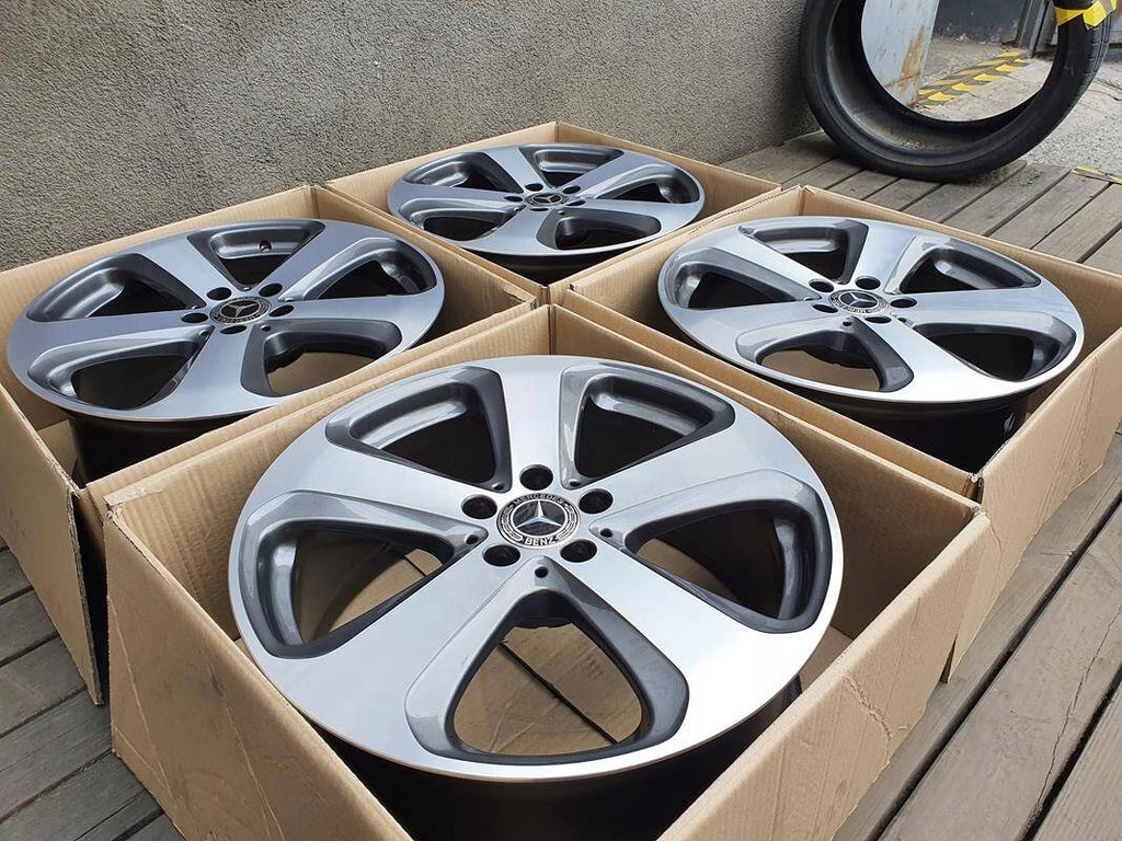 4x Alufelge 19 Zoll 8.0" 5x112 38ET A2534011000 Mercedes-Benz Cla Glc Rim Wheel FEL7028881267de