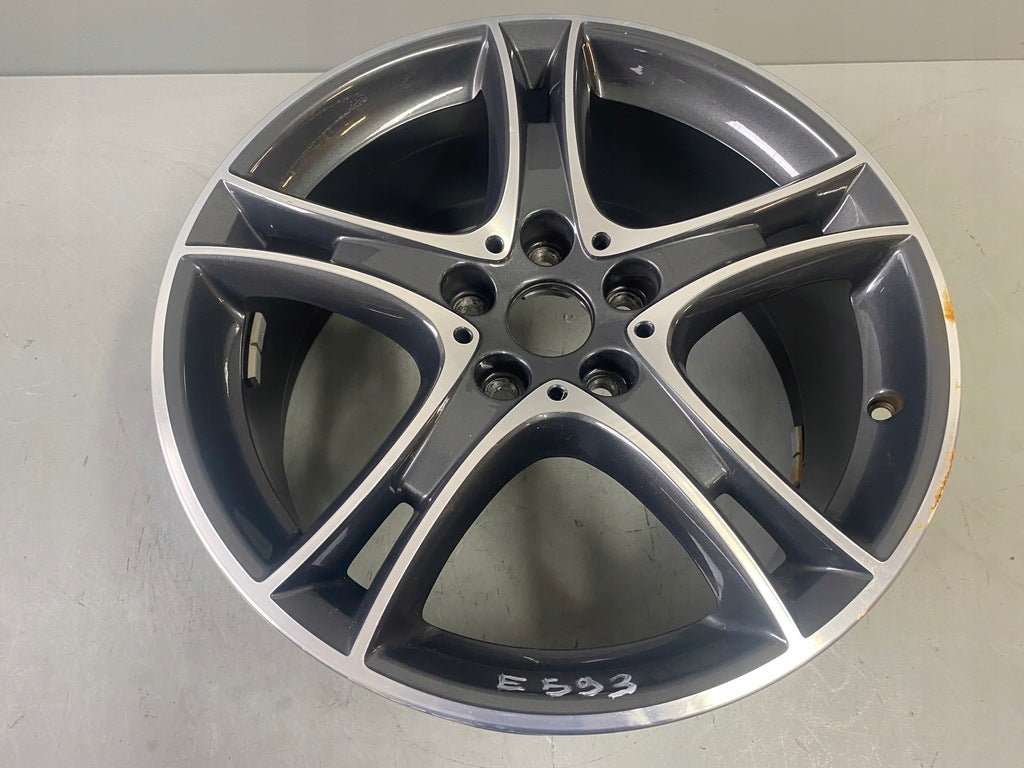 1x Alufelge 18 Zoll 8.0" 5x112 57ET Glanz Grau 6855092 BMW F45 F46 Mg Rim Wheel FEL7551008460en