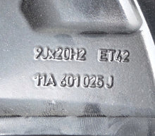 Load image into Gallery viewer, 1x Alufelge 20 Zoll 9.0" 5x112 42ET Glanz Silber 11A601025J VW Id.4 Rim Wheel FEL6303197417cq