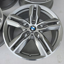 Load image into Gallery viewer, 4x Alufelge 18 Zoll 7.5" 5x112 51ET Glanz Graphit 7850456 BMW F39 X1 F48 Mg FEL8509173554xx