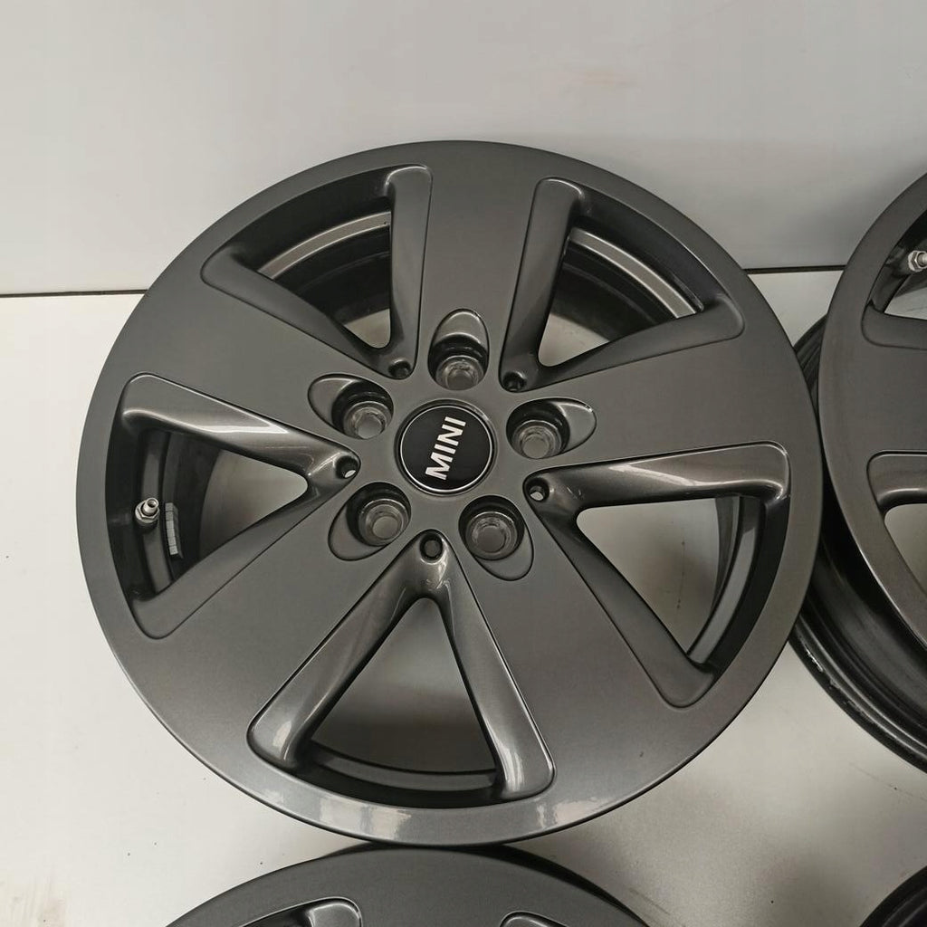 4x Alufelge 16 Zoll 6.5" 5x112 54ET Glanz Grau 6887935 Audi Mini I Rim Wheel FEL8175069259ac