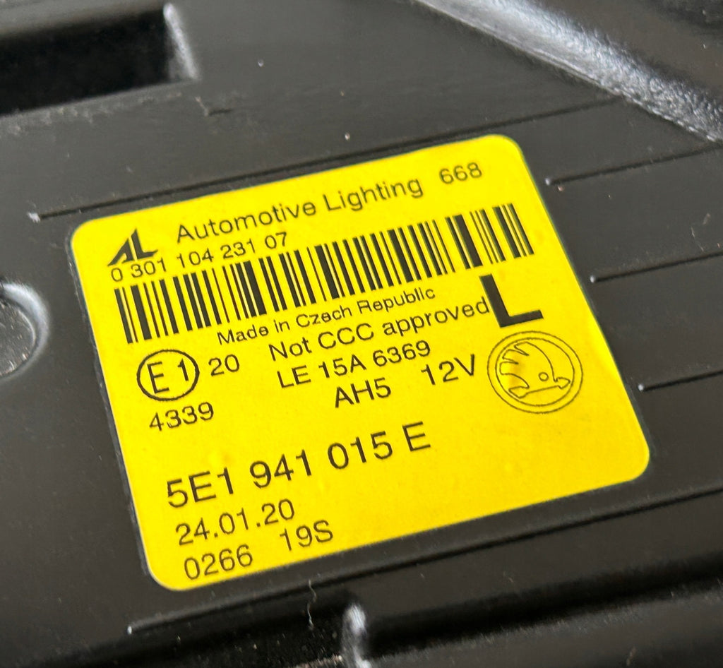 Frontscheinwerfer Skoda Octavia III 5E1941015E LED Links Scheinwerfer Headlight SCH6457475197fu