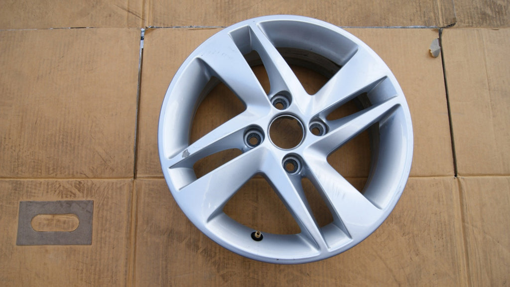1x Alufelge 14 Zoll 5.0" 4x100 35ET Glanz Silber 1SL601025 Seat Rim Wheel FEL9477265476qa