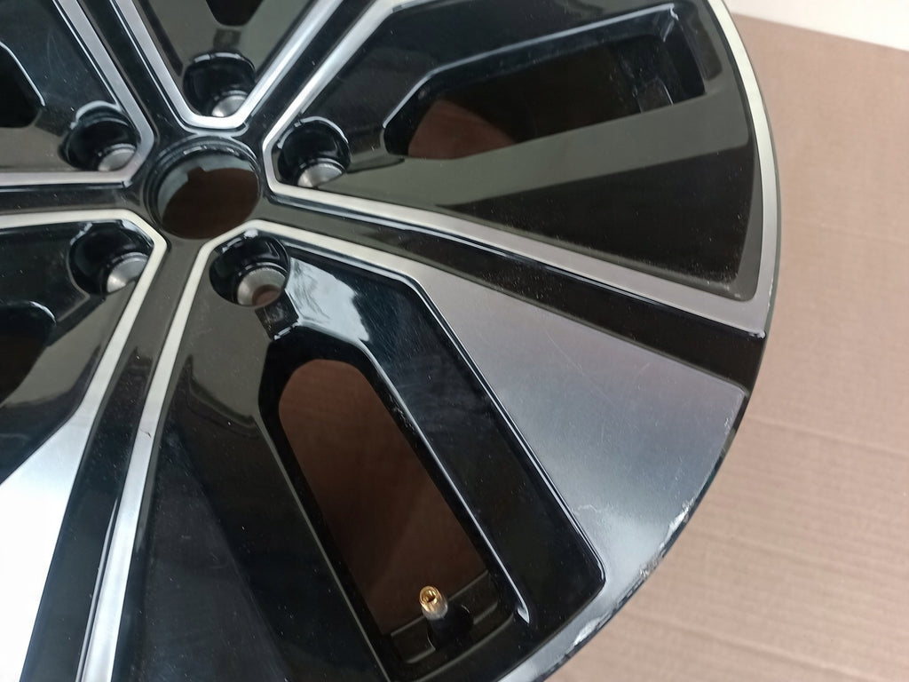 1x Alufelge 19 Zoll 9.0" 5x108 53ET Glanz Schwarz 32327782 Polestar Rim Wheel