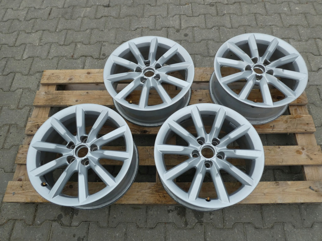 4x Alufelge 17 Zoll 7.0" 5x112 43ET Glanz Silber 8U0601025B Audi Rim Wheel FEL4011245969yf