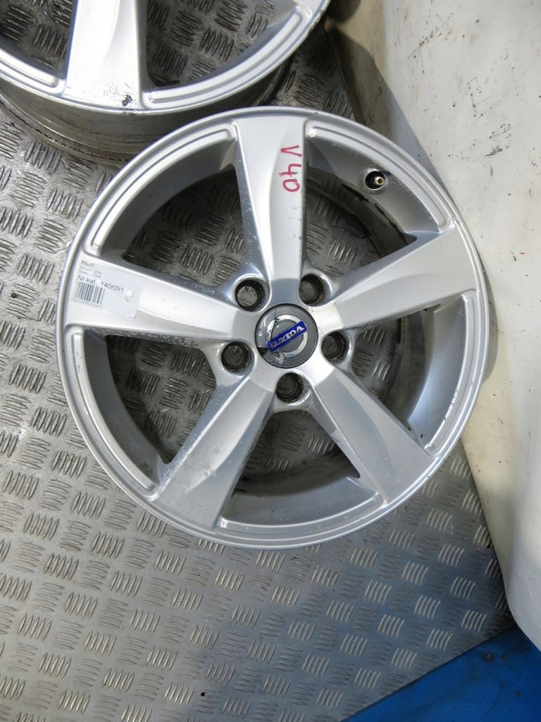 4x Alufelge 16 Zoll 6.5" 5x108 Volvo V40 Rim Wheel FEL7557601940mc