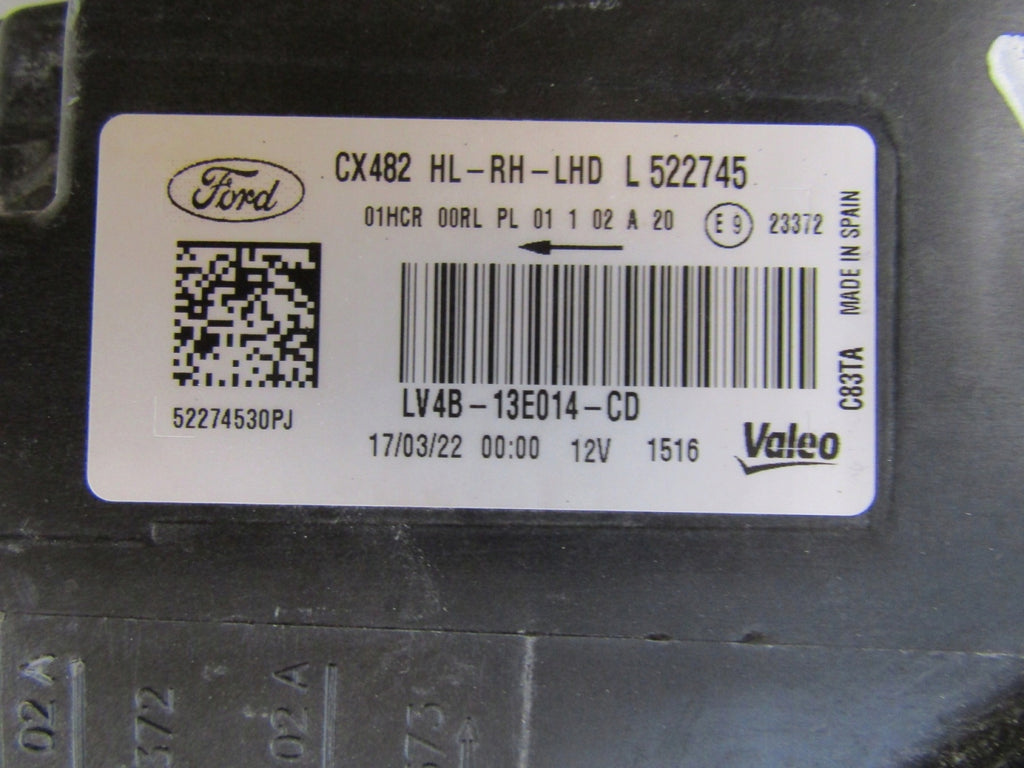 Frontscheinwerfer Ford Kuga LV4B-13E014-CD LED Rechts Scheinwerfer Headlight SCH4572301567ir