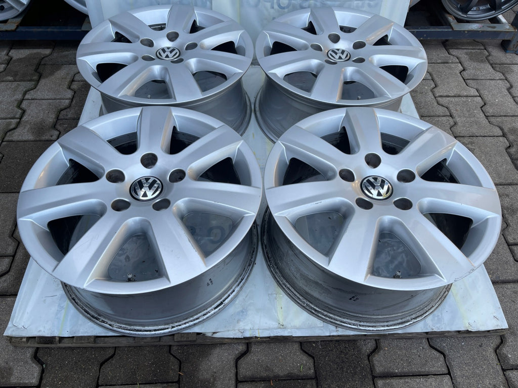 4x Alufelge 17 Zoll 7.5" 5x130 50ET Glanz Silber 7P6601025 VW Touareg Rim Wheel FEL1956397652hz
