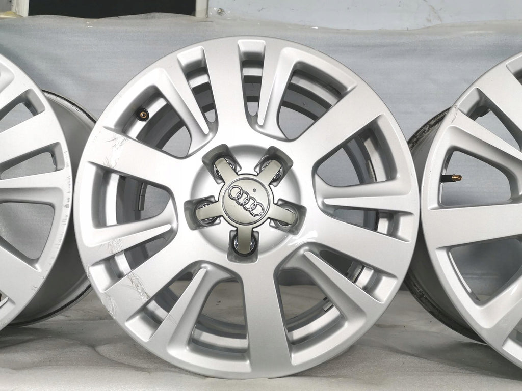 4x Alufelge 16 Zoll 7.5" 5x112 45ET Glanz Silber 4F0601025CA Audi C6 A4 B6 B7