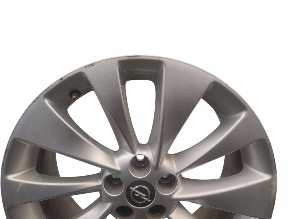 1x Alufelge 18 Zoll 7.0" 5x105 Silber 95493724 Opel Mokka Rim Wheel FEL8093565446tv