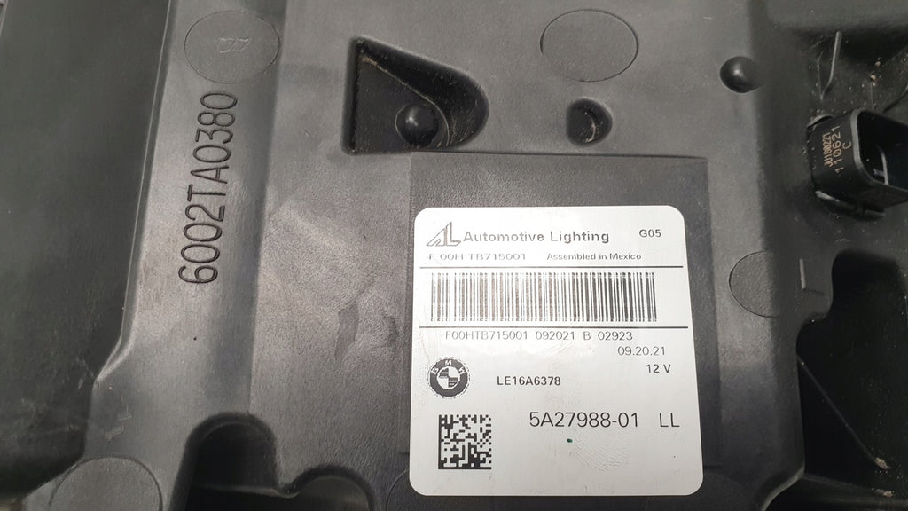 Frontscheinwerfer BMW X5 G05 G06 5A27988-01 LED Rechts Scheinwerfer Headlight SCH5014436177jx