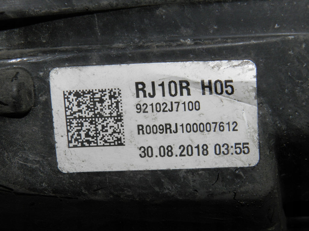 Frontscheinwerfer Kia Ceed 92102-J7100 Rechts Scheinwerfer Headlight