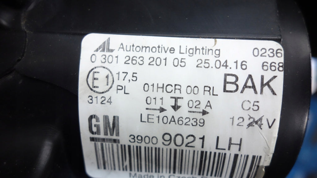 Frontscheinwerfer Opel Zafira A C 39009021 Links Scheinwerfer Headlight SCH5983444086rp