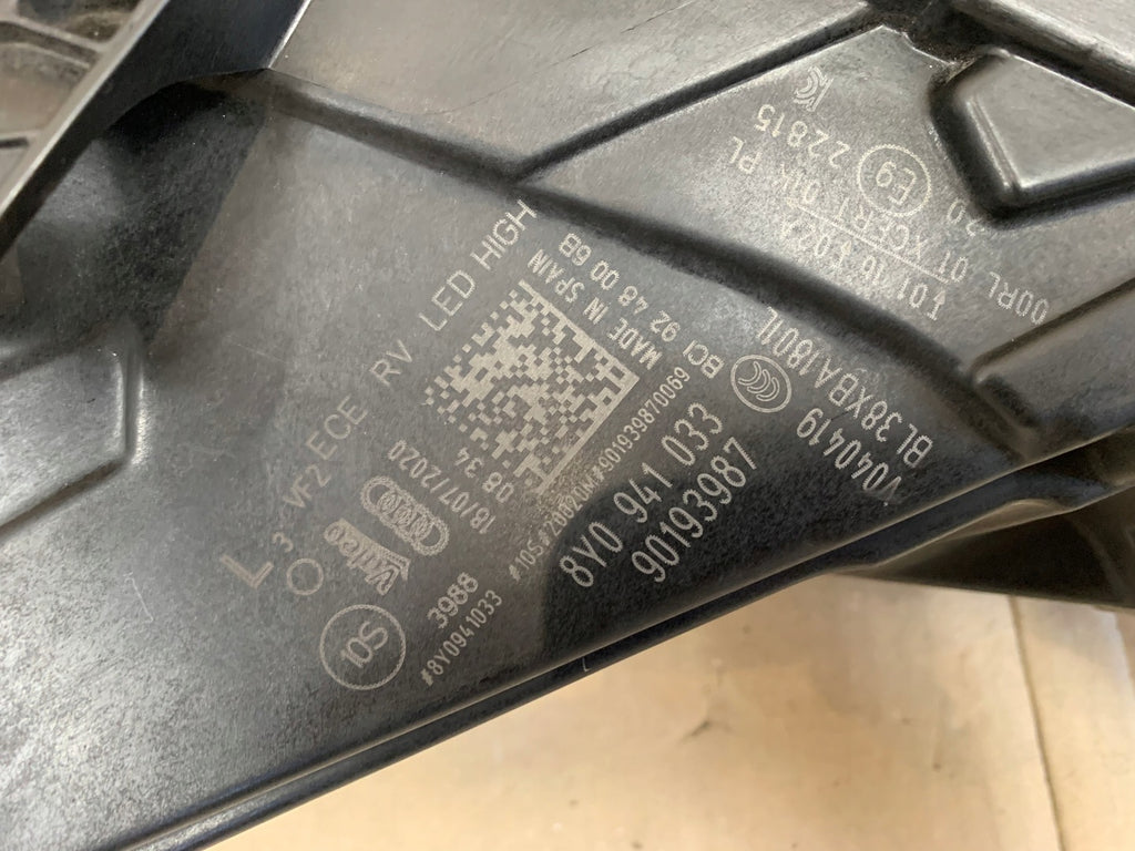 Frontscheinwerfer Audi A3 8Y0941033 Full LED Links Scheinwerfer Headlight