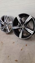 Load image into Gallery viewer, 1x Alufelge 18 Zoll 8.0" 5x108 42ET Glanz Schwarz Volvo V60 I S60 C70 Rim Wheel FEL6454910537hw