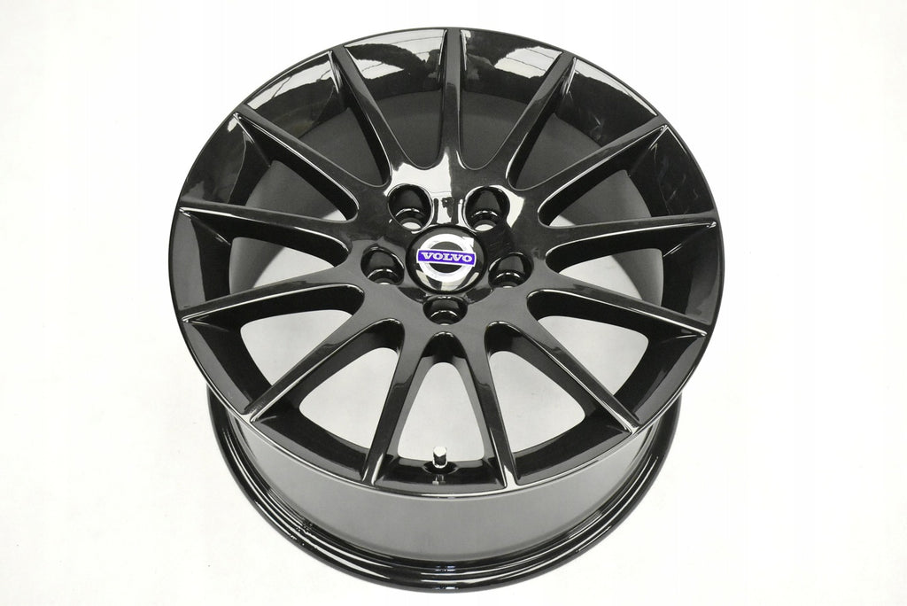 4x Alufelge 16 Zoll 7.5" 5x108 45ET Glanz Schwarz 9466832 Volvo V70 C70