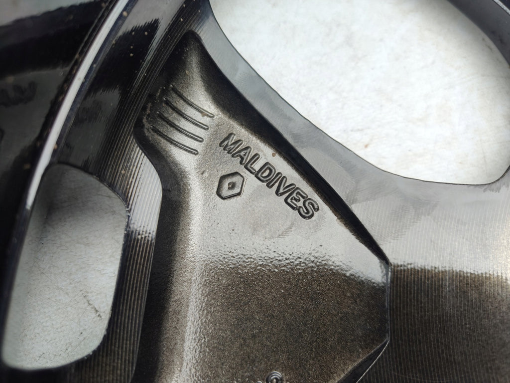 1x Alufelge 17 Zoll 6.5" 5x114.3 50ET Glanz Schwarz 403008540R Dacia Duster FEL1720537890lv