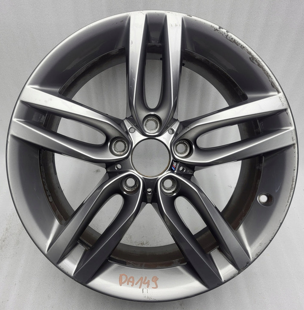 1x Alufelge 18 Zoll 8.0" 5x120 52ET Glanz Grau 7852490 BMW 2 F22 1 F21 F23 F20 FEL9486419561zp