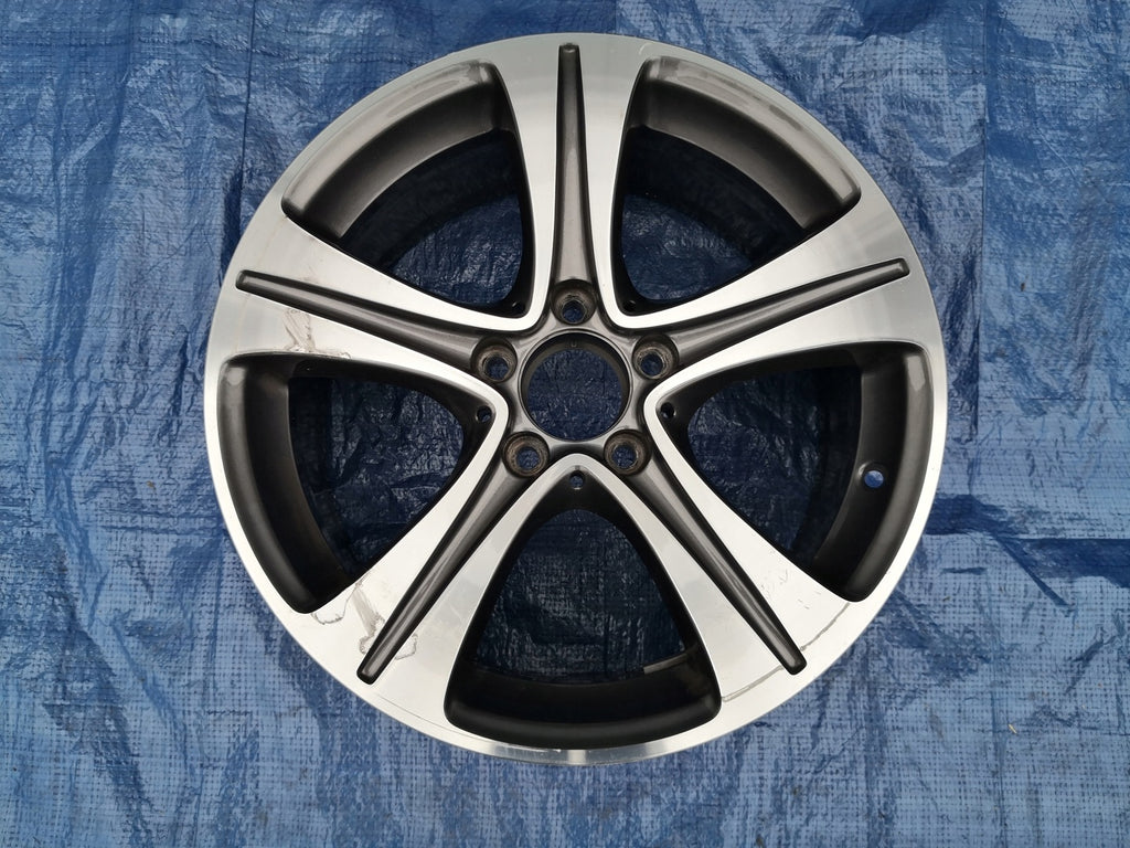 1x Alufelge 17 Zoll 7.5" 5x112 40ET A2134011200 Mercedes-Benz W213 Rim Wheel