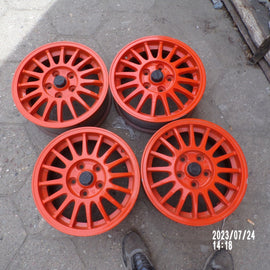 4x Alufelge 15 Zoll 6.0