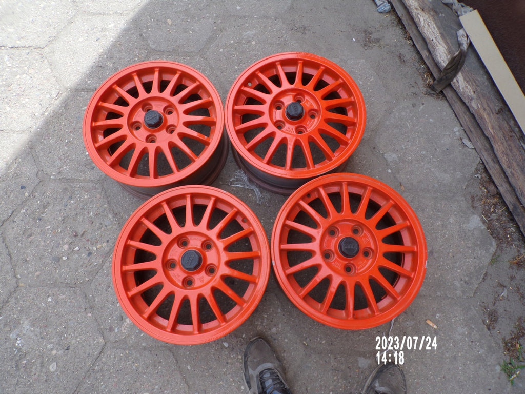 4x Alufelge 15 Zoll 6.0" 5x100 Audi Quattro Rim Wheel FEL8030002125ro