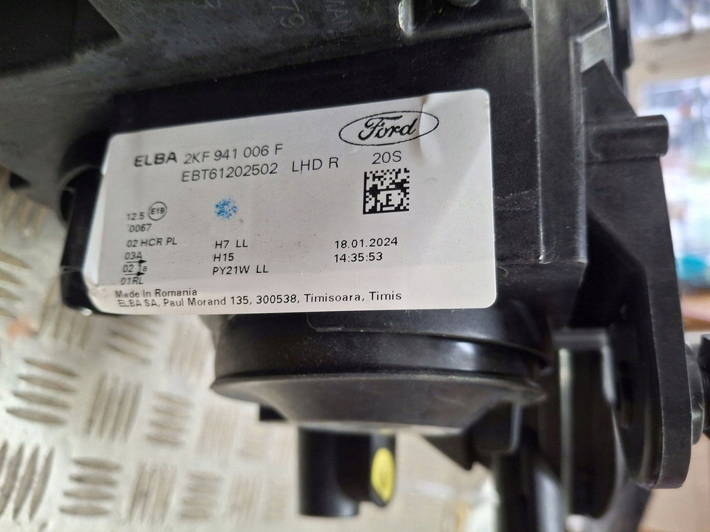 Frontscheinwerfer Ford Tourneo Connect 2KF941006F Rechts Scheinwerfer Headlight SCH1850097225la