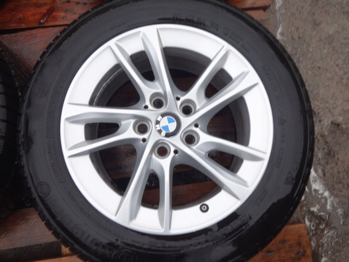 4x Alufelge 16 Zoll 7.0" 5x112 47ET Glanz Silber 6855083 BMW 2 F45 1 F40 F46 FEL2143166254po