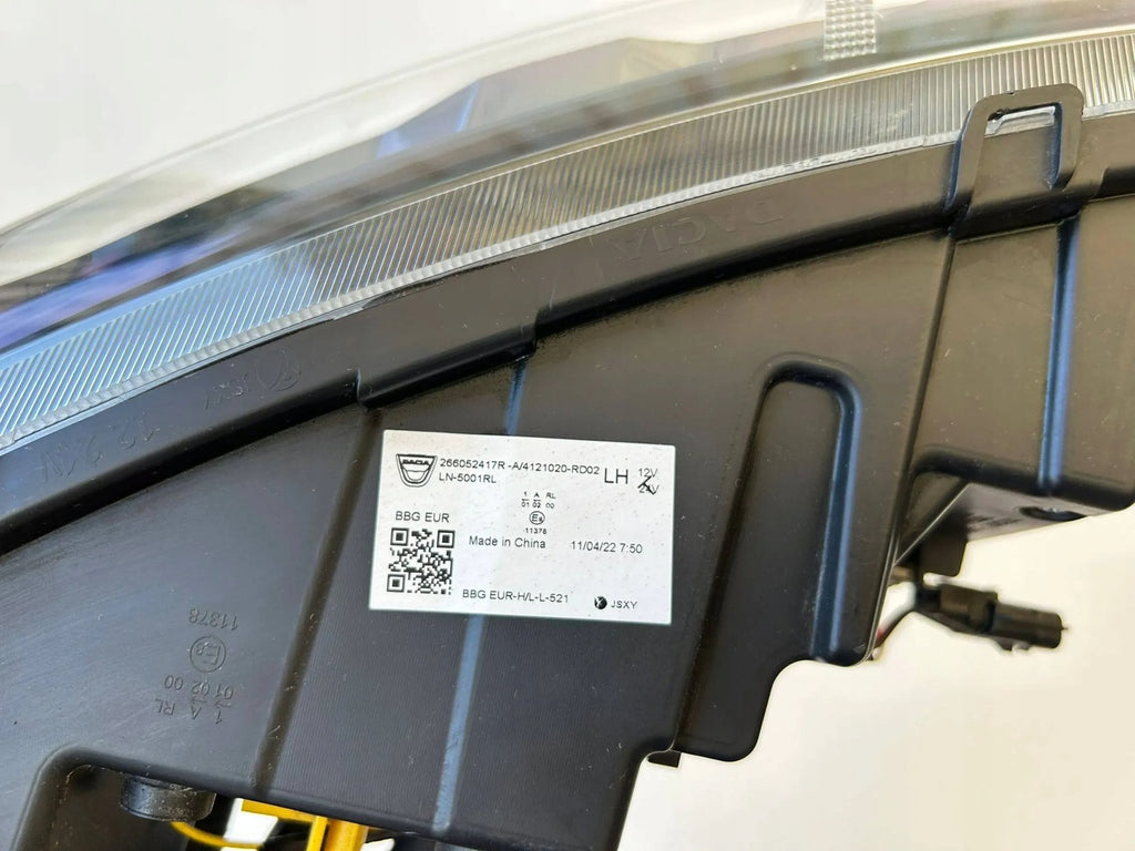 Frontscheinwerfer Dacia Spring 266052417R Links Scheinwerfer Headlight