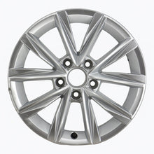 Laden Sie das Bild in den Galerie-Viewer, 1x Alufelge 16 Zoll 6.5&quot; 5x112 33ET Glanz Silber 7N0601025Q Vw Rim Wheel