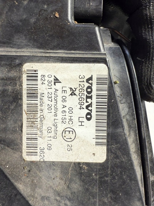 Frontscheinwerfer Volvo S40 31265694 Links Scheinwerfer Headlight SCH5669170522px
