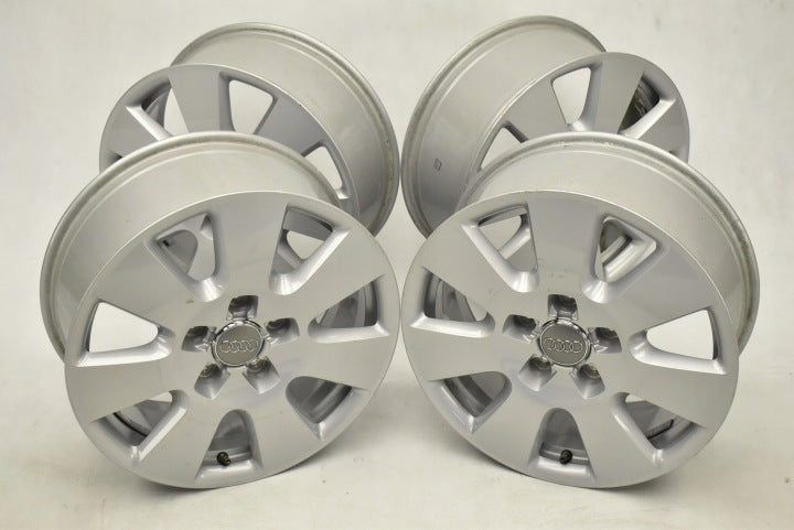 4x Alufelge 18 Zoll 7.5" 5x130 53ET Glanz Silber 4L0601025AF Audi Q7 Rim Wheel FEL9820249253rp