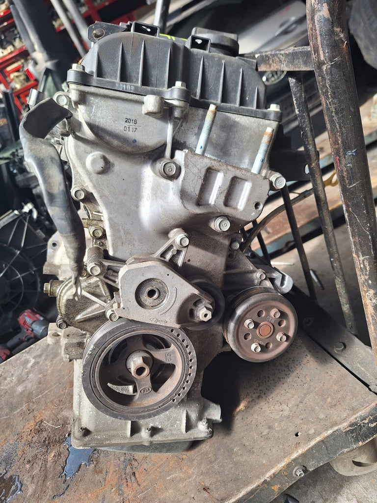 Motor Hyundai Kia Rio IV G4LA 1.2 73TKm 2017 Benzin Engine Unkomplett