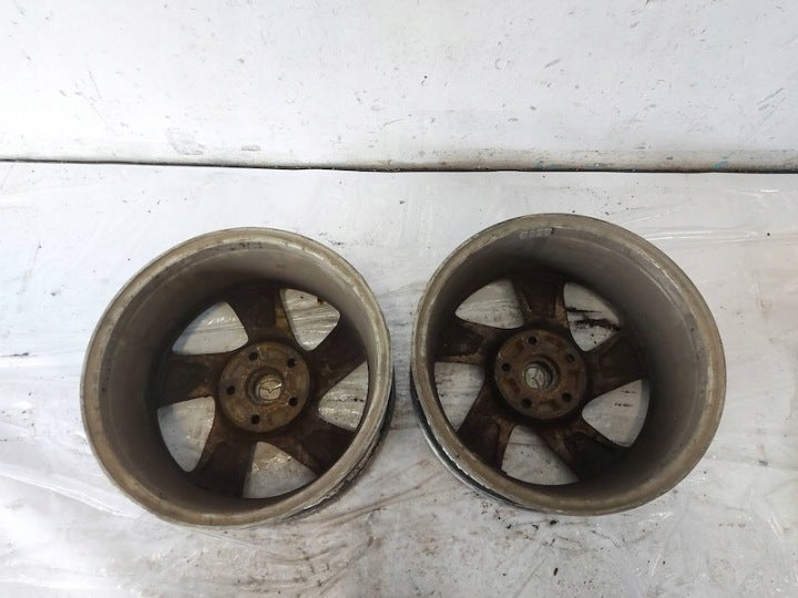 4x Alufelge 16 Zoll 7.0" 5x114.3 55ET Glanz Silber 9965527060 Mazda 6 I FEL7388932438ps